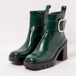 Botines con tacón 1979 NAPPA SHINNY JUNGLE/BERNA color Jungle