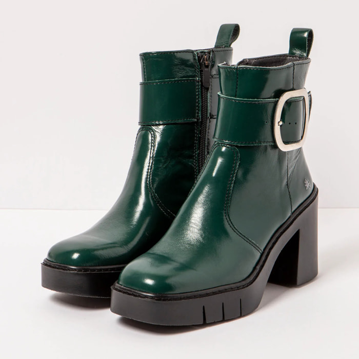 Botines con tacón 1979 NAPPA SHINNY JUNGLE/BERNA color Jungle