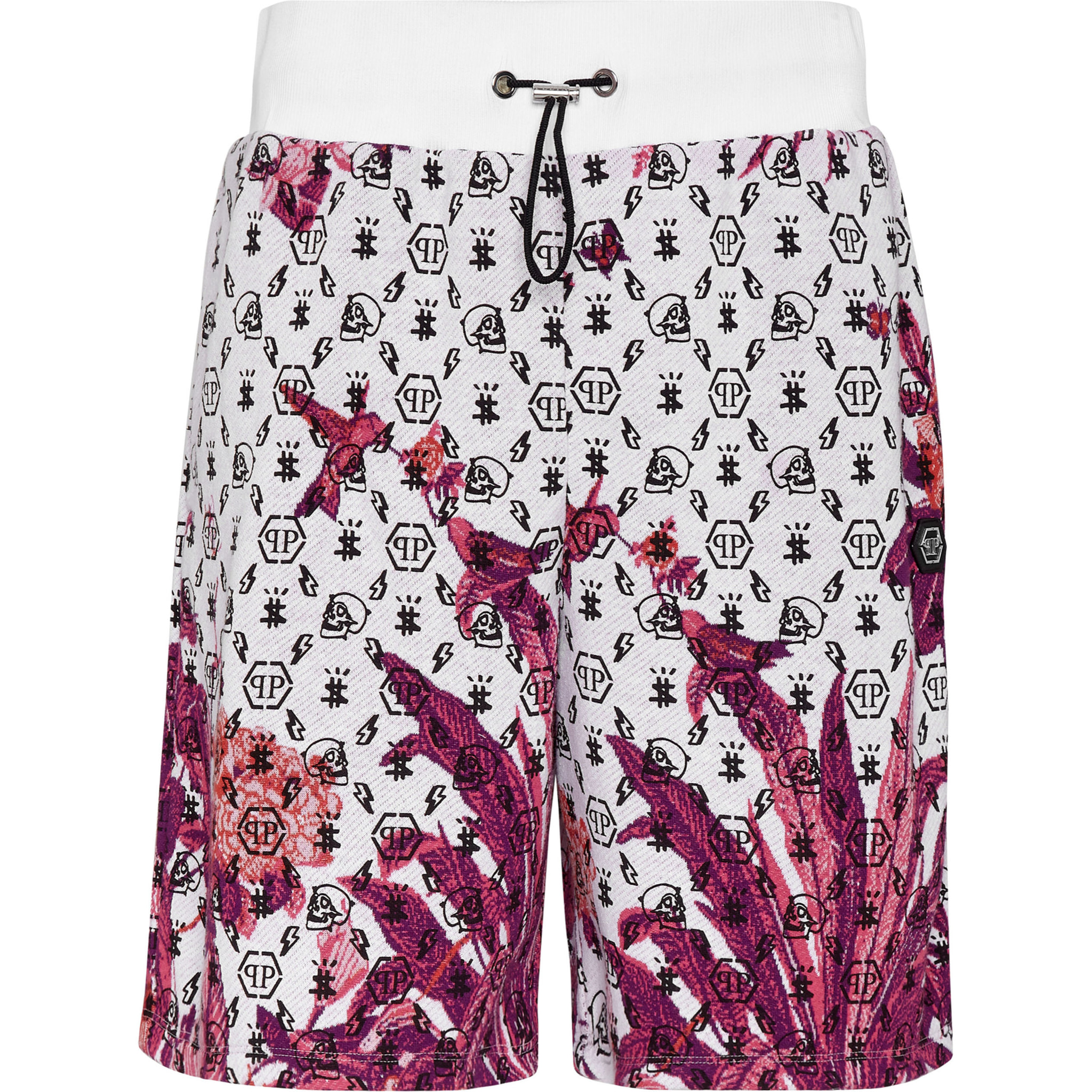 PHILIPP PLEIN Jogging Shorts Flowers