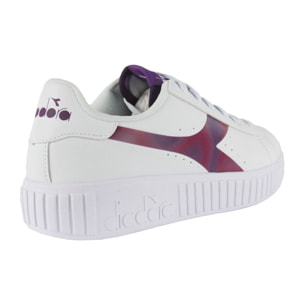 Zapatillas Sneaker para Niño/Niña - DIADORA Game step kaleido gs 101.178344 01 C7821 White/Dahlia mauve