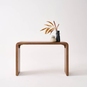 Console exotique bois d'acacia DANA