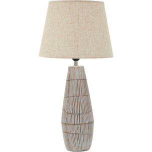 LAMPADA DA TAVOLO RESINA HANOI CM Ø 35X69,5
