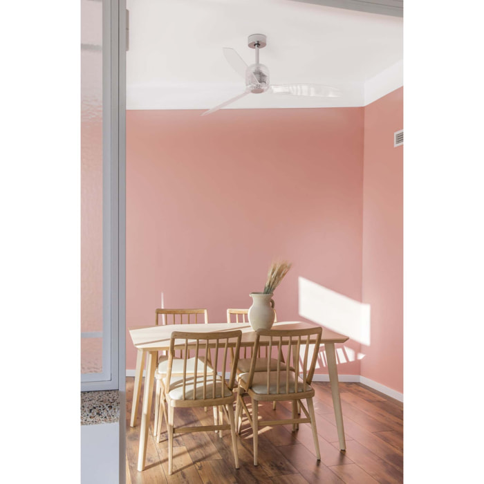 DECO FAN M Ventilatore a soffitto cromo