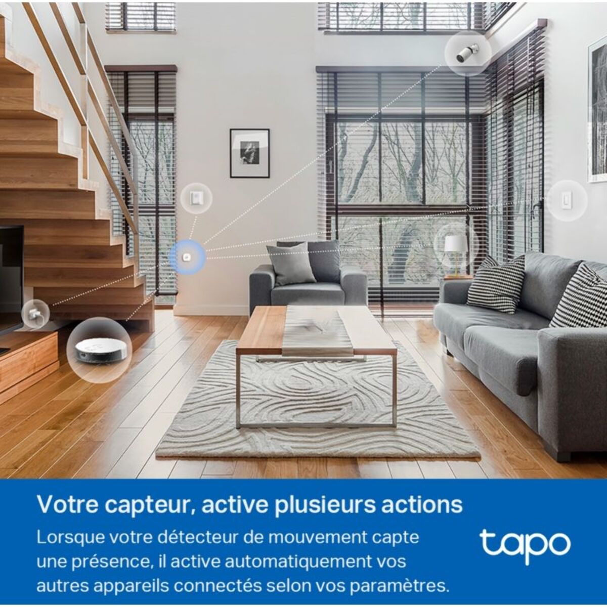 Détecteur d'ouverture TP-LINK Tapo T30 KIT