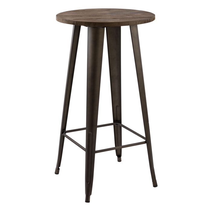 Table de bar ronde Chimie ∅60 cm