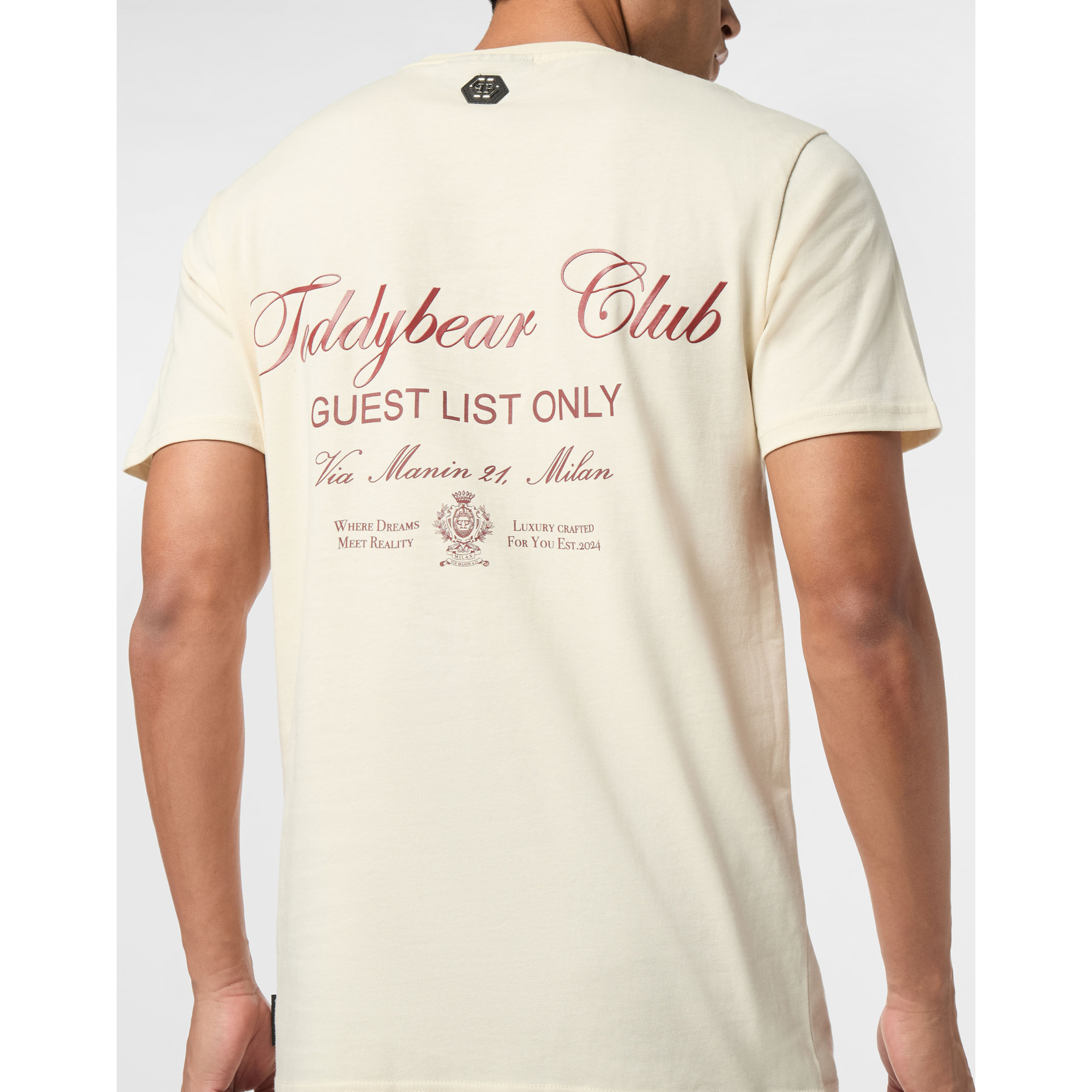 PHILIPP PLEIN T-Shirt Round Neck Ss TEDDY