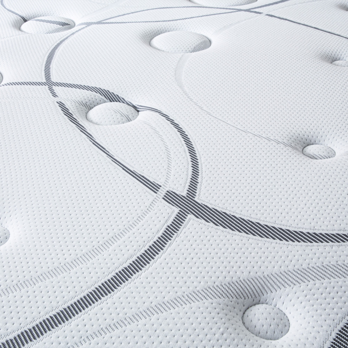Matelas Hybride Dolce Vita, Ressorts Ensachés & Mémoire de fome, Soutien Ferme, 28 cm, Limite les Points de Pression