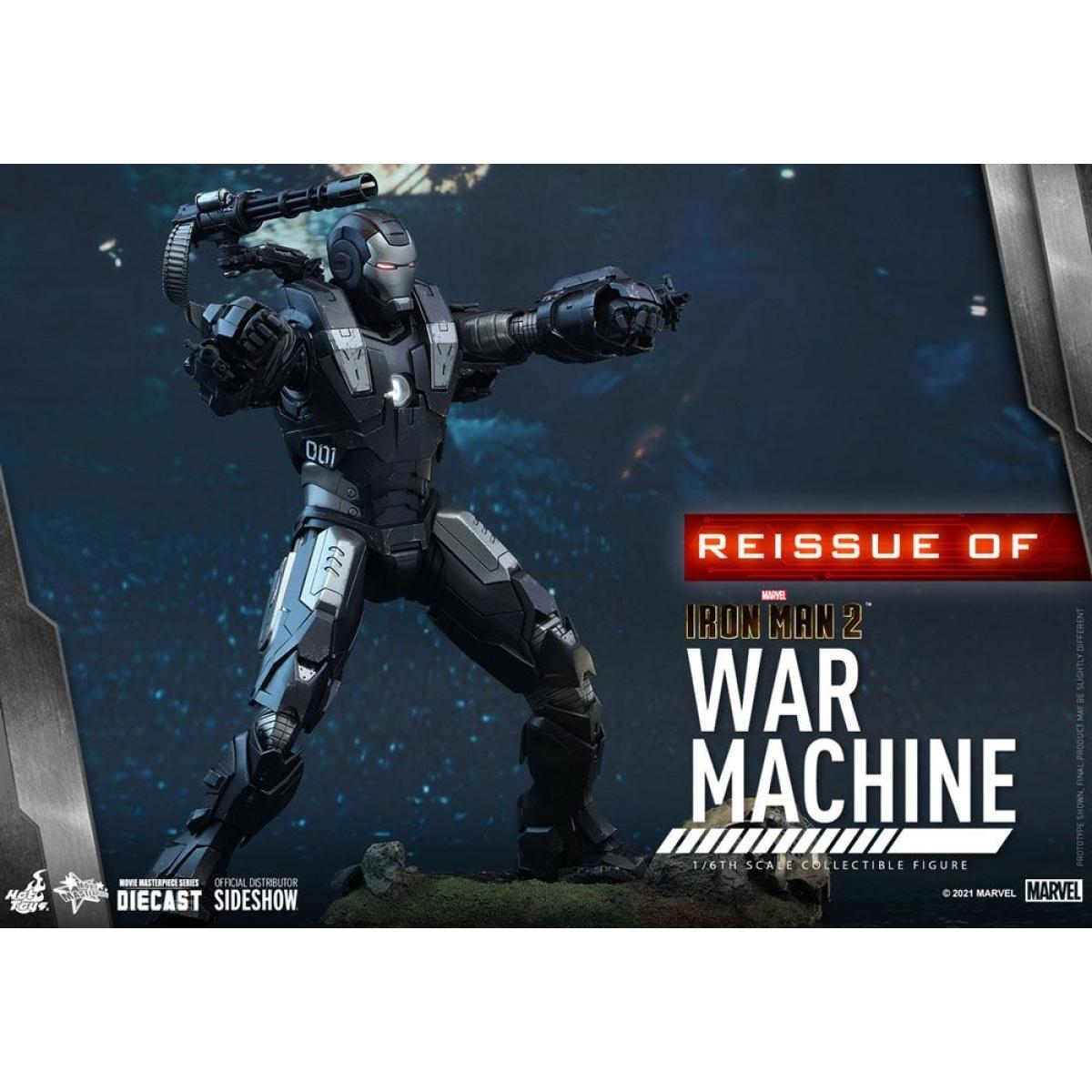 Iron Man 2 Movie Masterpiece Action Figura 1/6 War Machine 32 Cm Hot Toys