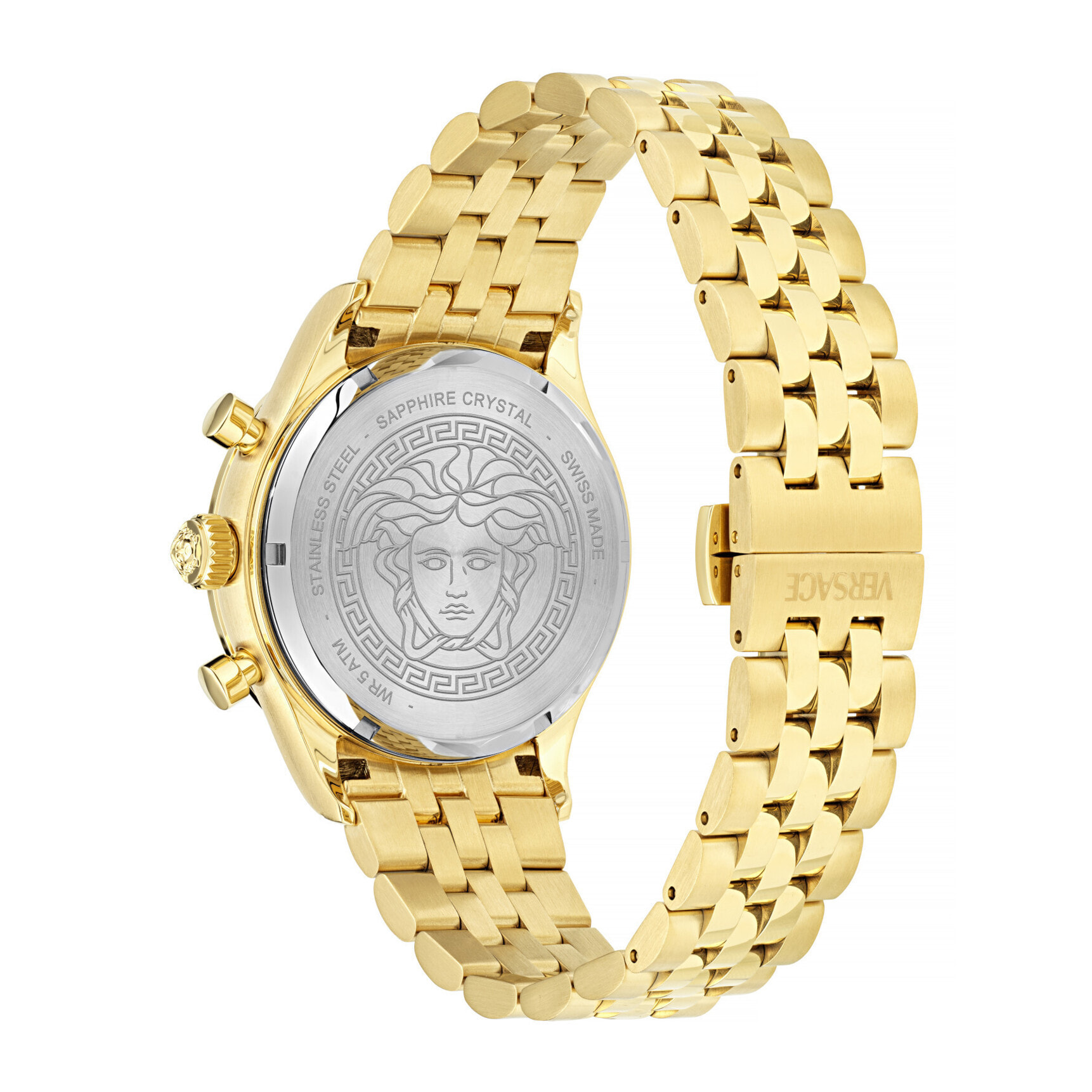 Versace Quartz Chronograph Watch Hell.chr Petite Spec. (Wc-Cfa)
