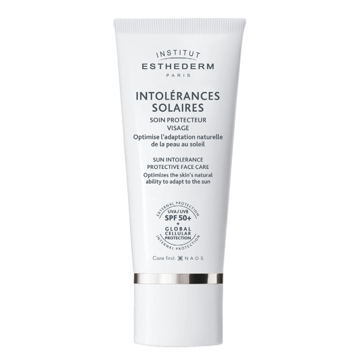 Intolérences Solaires SPF50+ - Soin Protecteur Visage Peau Intolérante Allergiques 50ml