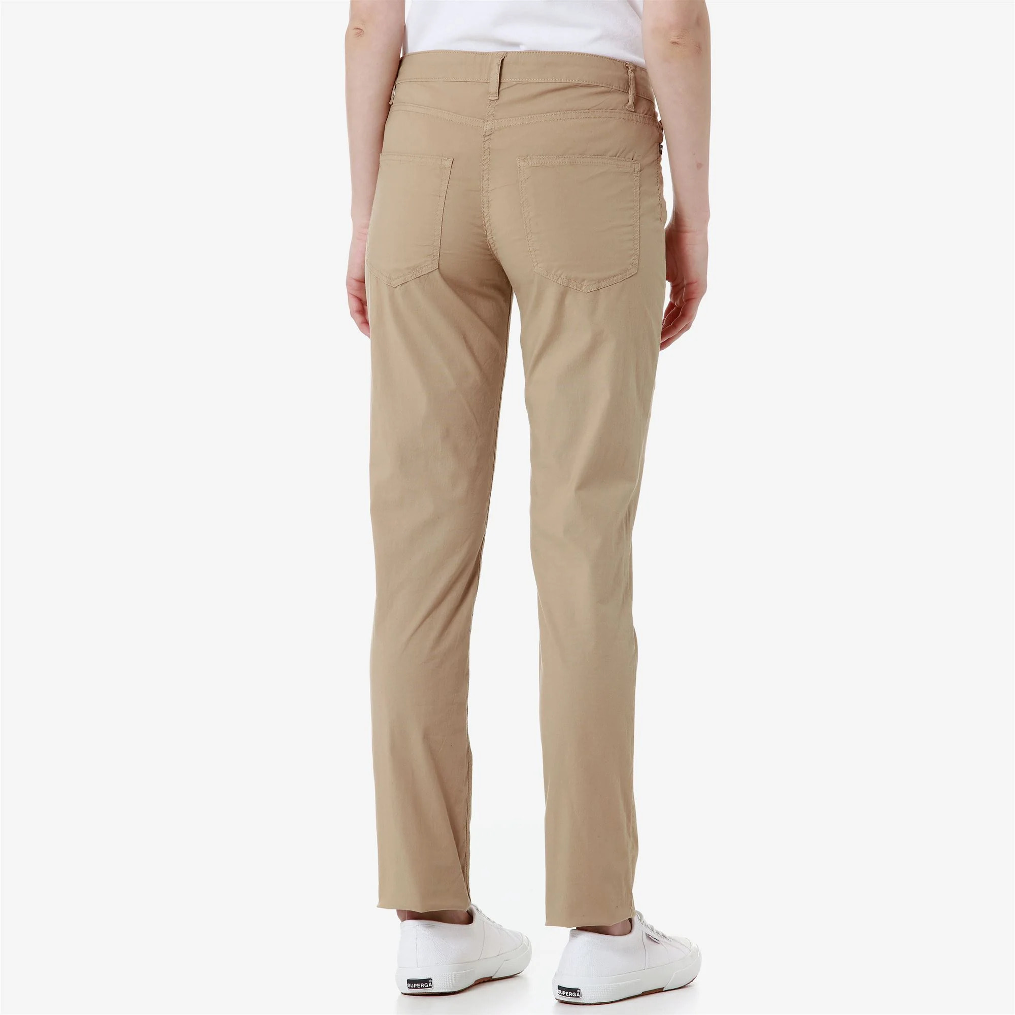 Kappa - Pantaloni Donna Beige - Debbye Light Poplin