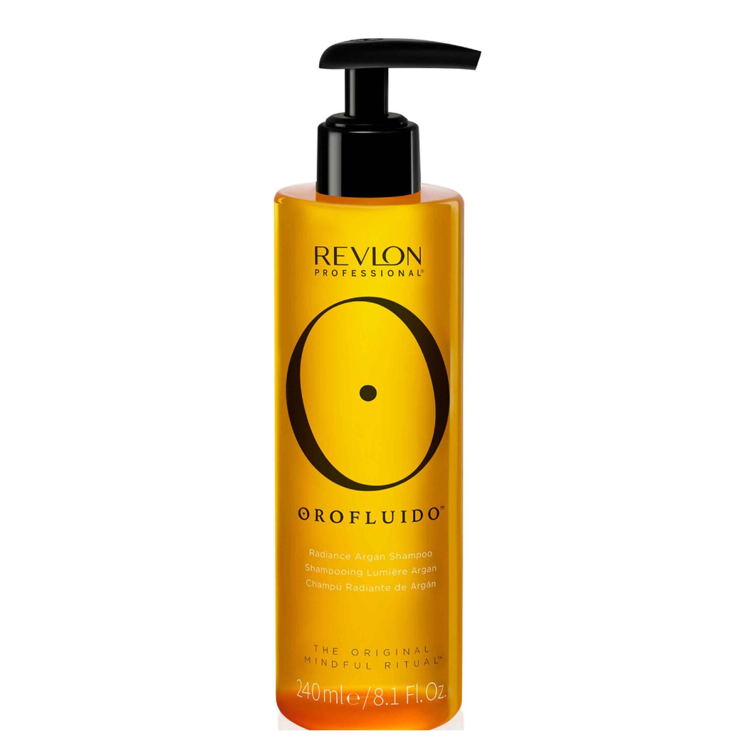 OROFLUIDO™ - Shampooing Lumière Argan - Cheveux Secs 240 ml