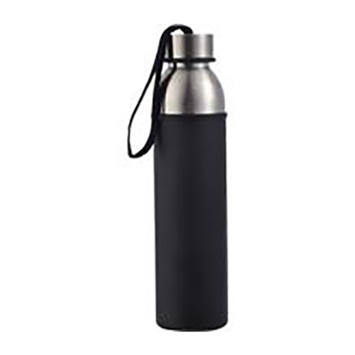 Botella de agua 570ml acero inoxidable negro Walking anywhere- Bergner