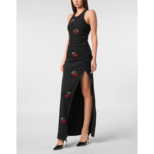 PHILIPP PLEIN Long Dress CHERRIES
