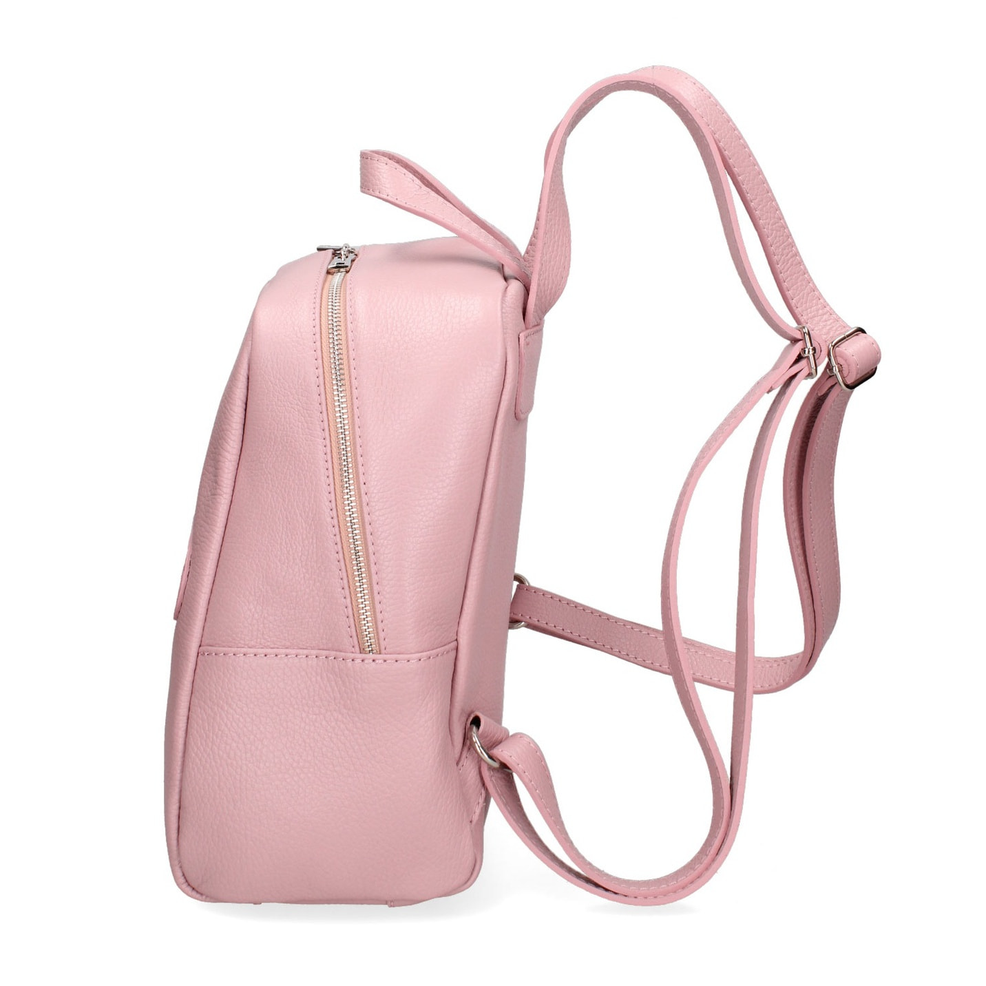 Zaino donna in vera pelle - Modello Edera Ultra - 70% Cotone - 25.0 x 31.0 x 13.0 cm