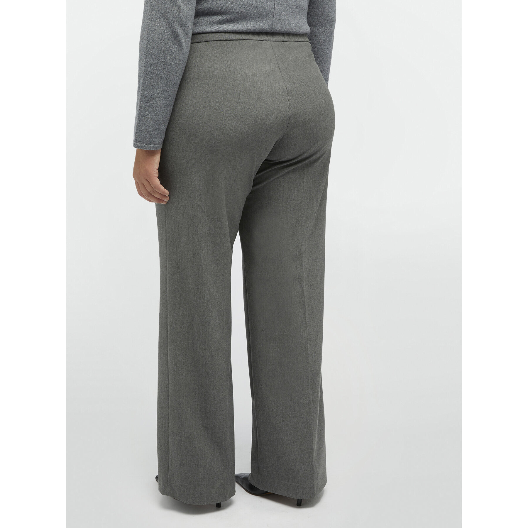 Fiorella Rubino - Pantaloni wide leg - Grigio