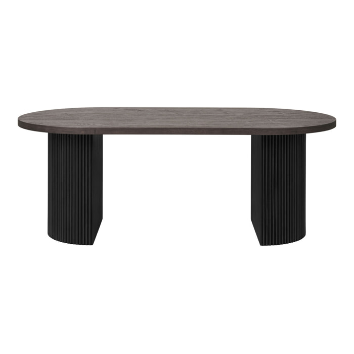 Tavolino da salotto Boavista marrone scuro 120x60 cm