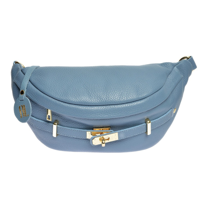 Borsa a spalla Anna Luchini Blu