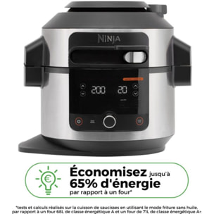 Multicuiseur NINJA Foodi OL550EU gris/noir 6 L, 11 modes de cuisson dont air fryer