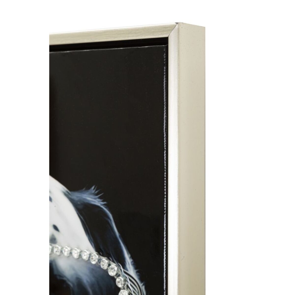 DIPINTO SU TELA LACCATO TRAP C/CORNICE CM 53X3X73