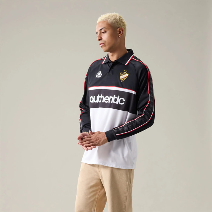 Kappa - Camisetas de juego Hombre Negro - 222 Banda Onika