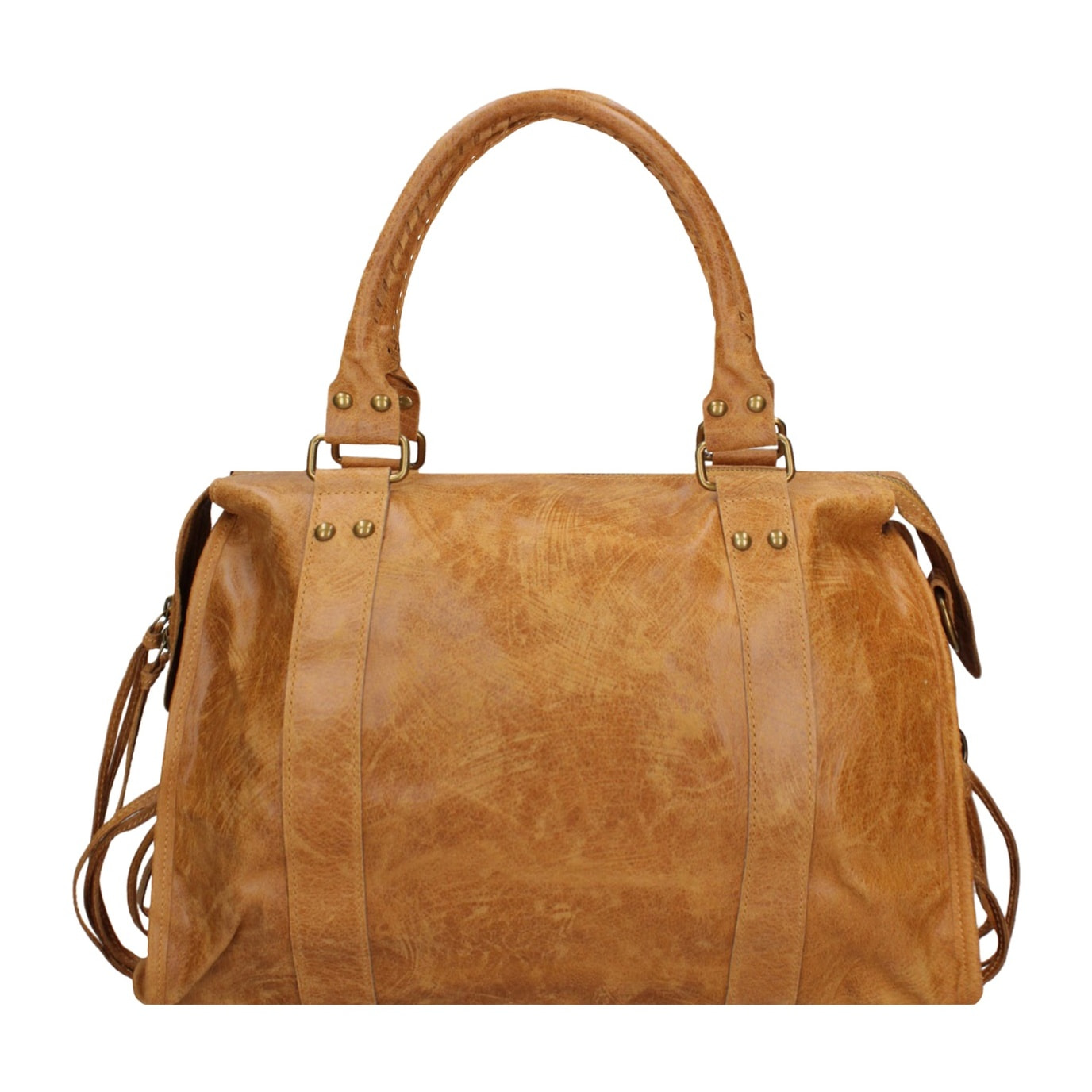 Borsa a spalla da donna - Modello Clara - Vera pelle - 41.0 x 28.0 x 13.0 cm