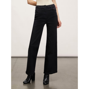 Motivi - Jeans wide leg modello Lila - Nero