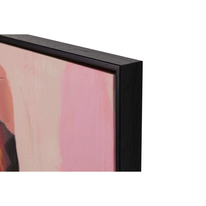 Cuadro Africana Con Marco Negro 80x4x120 Cm