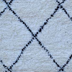 Authentique tapis berbère fait à la main en laine CAKE