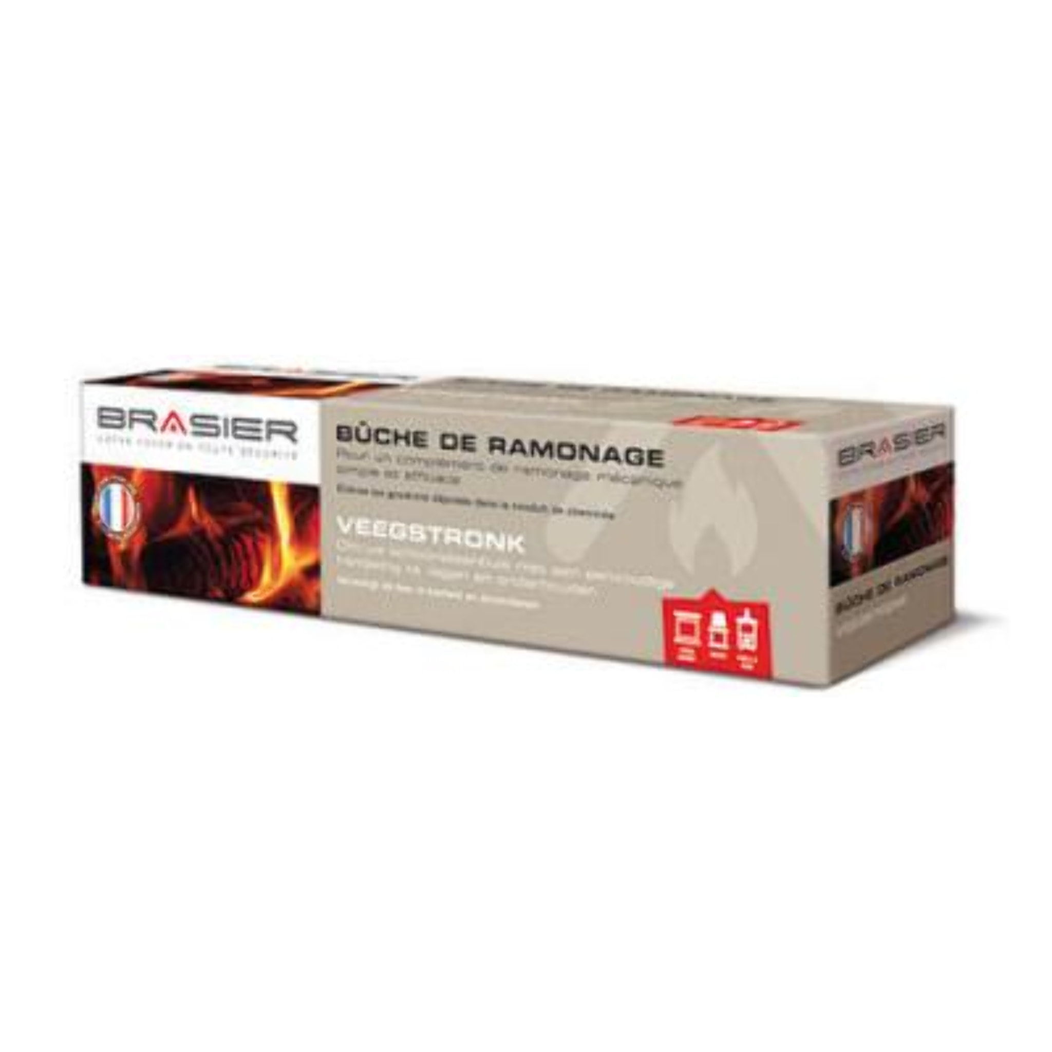 Bûche de ramonage catalytique pour poêle - ISOTIP - 1807