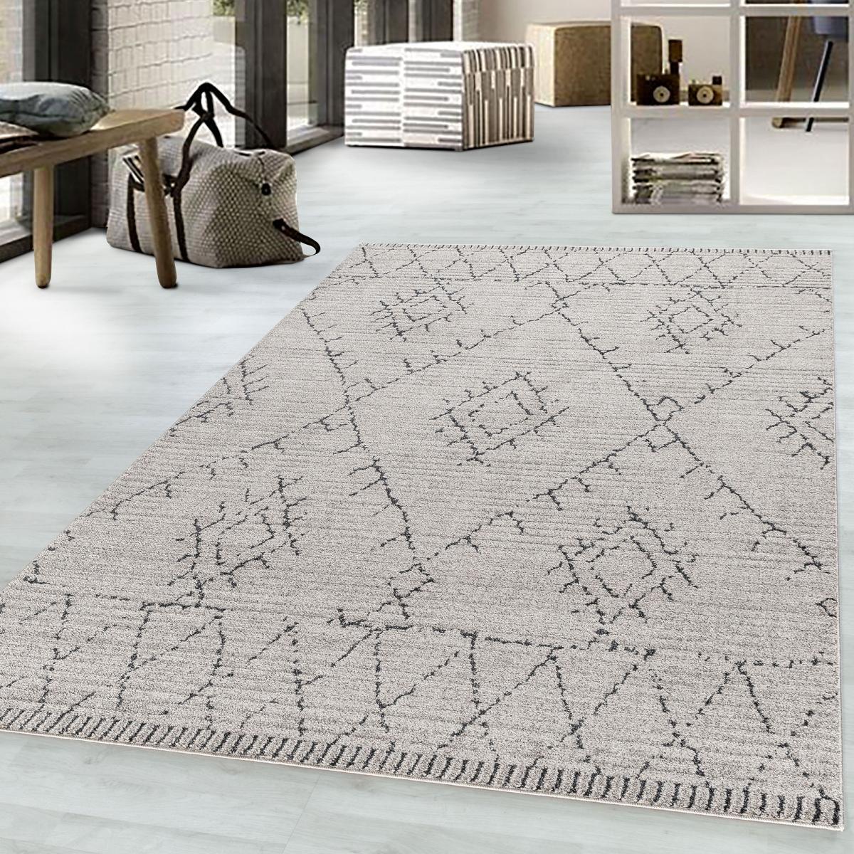 Tapis berbère tissé motifs ethno-chic DOSO