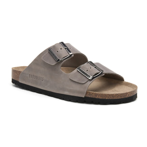 SANDALIA BABUNKERS GRIS