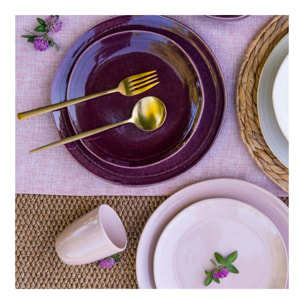 Lot de 6 assiettes à dessert, TERRA