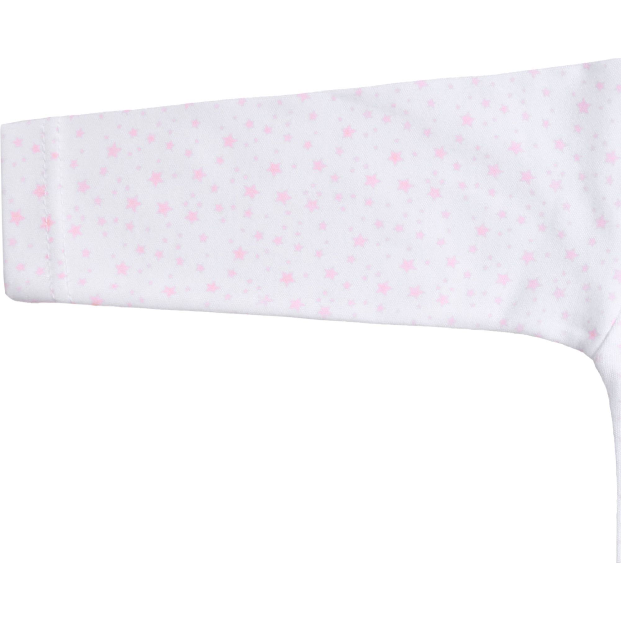 Body bebé manga larga cuello estrellitas