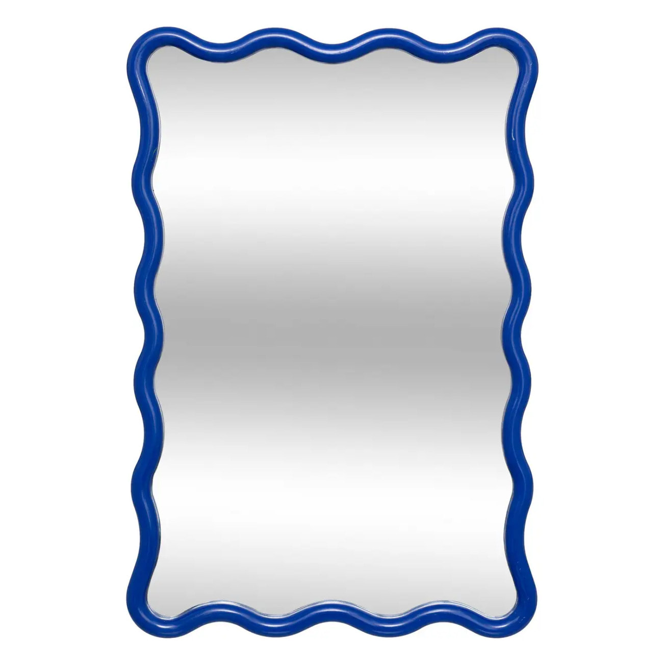 Miroir vague "Judy" bleu 60x38cm