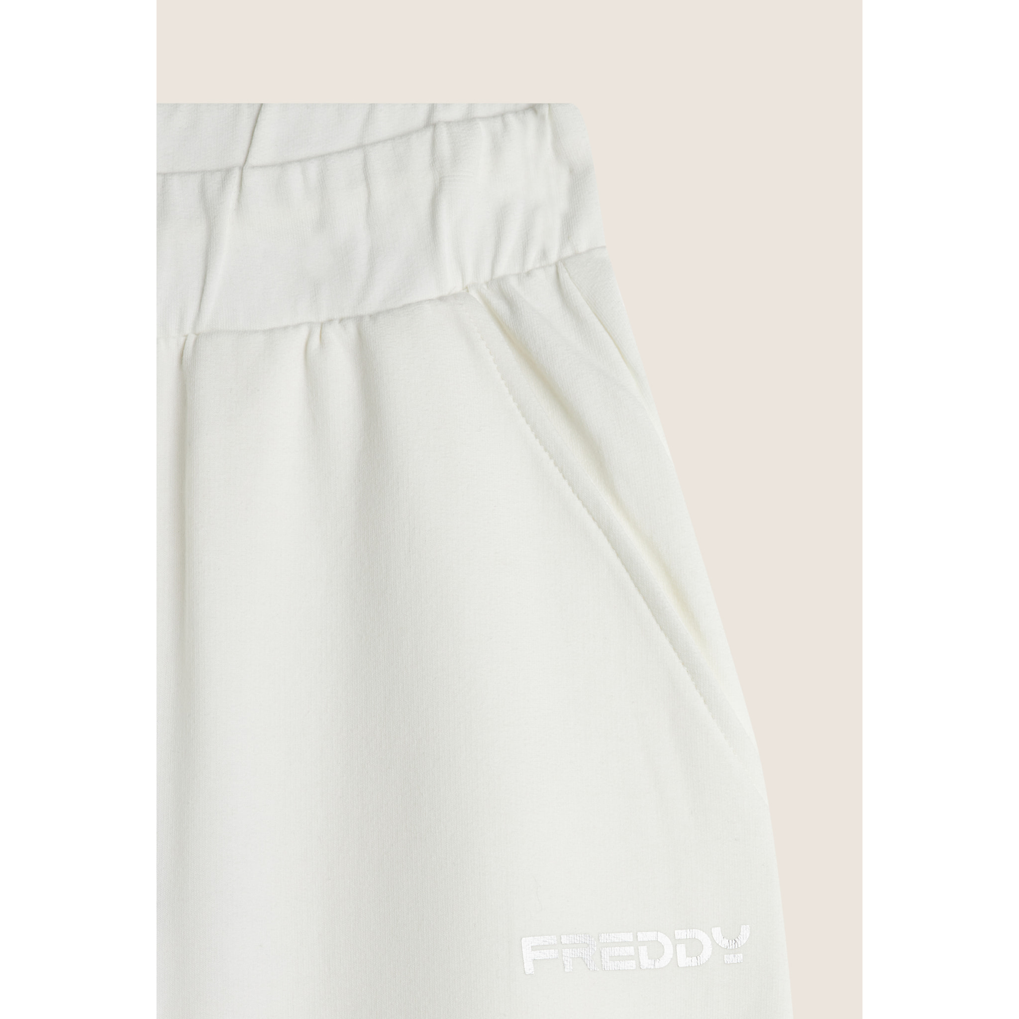 Pantaloni donna comfort fit in jersey di cotone 100%