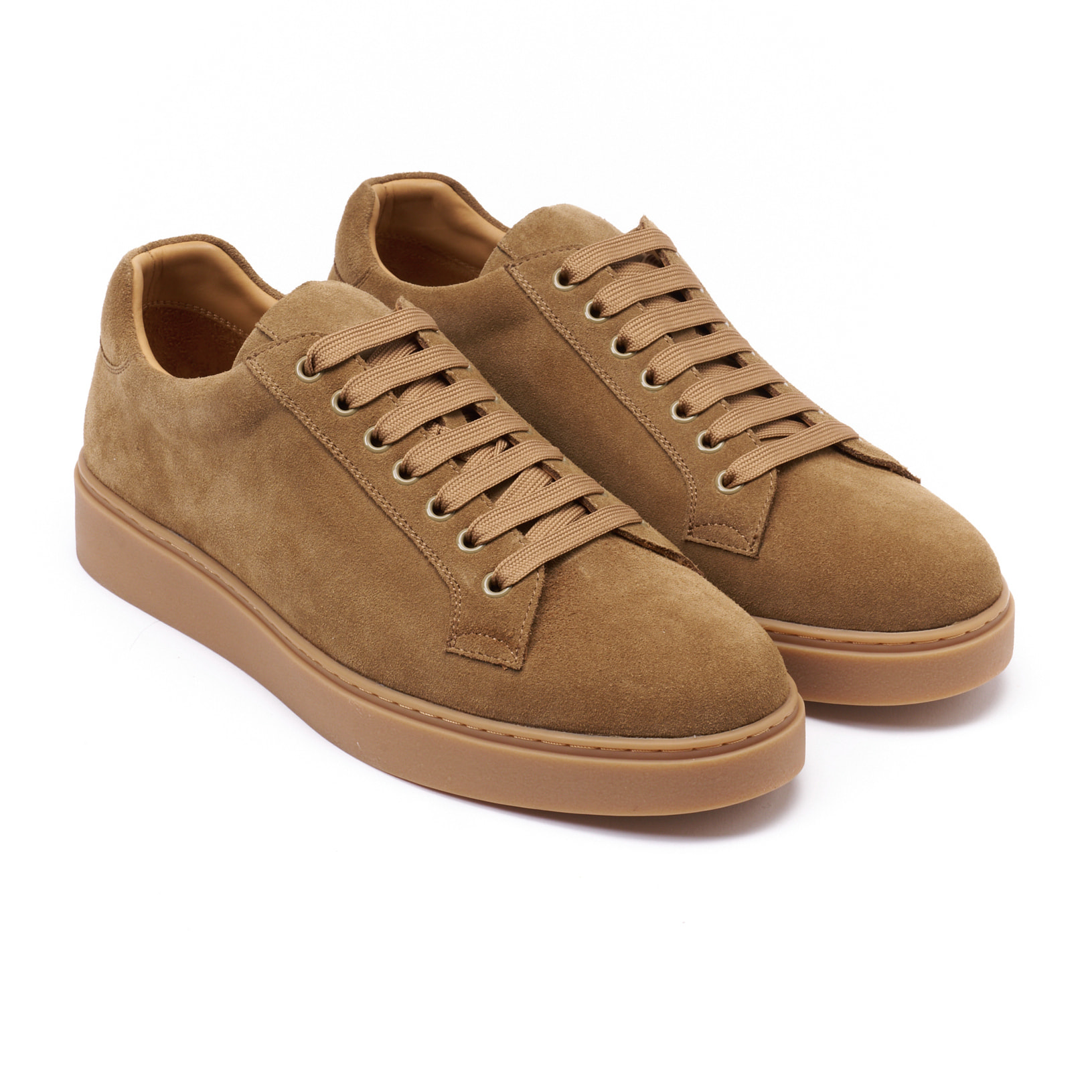 Sneaker British Passport Marrone