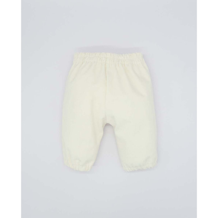 PANTALÓN PANA BLANCO