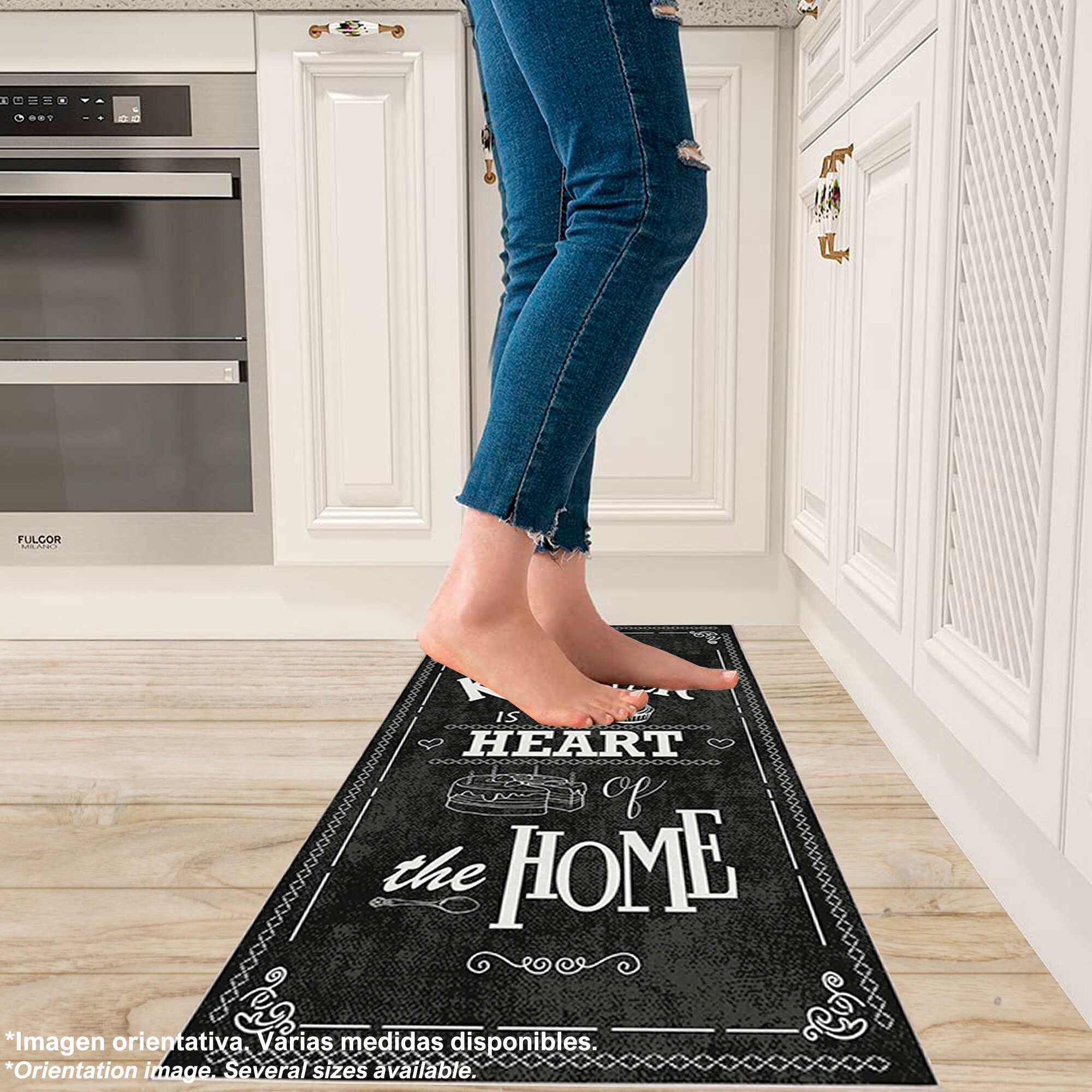 Alfombra de Poliester estampada 60 x 100cm