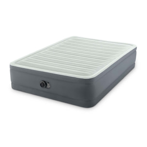 Intex Materasso Gonfiabile Dura-Beam PremAire Matrimoniale Autogonfiante, 152x203x46 cm