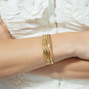 Pulsera Rithfa acabado oro amarillo 18k