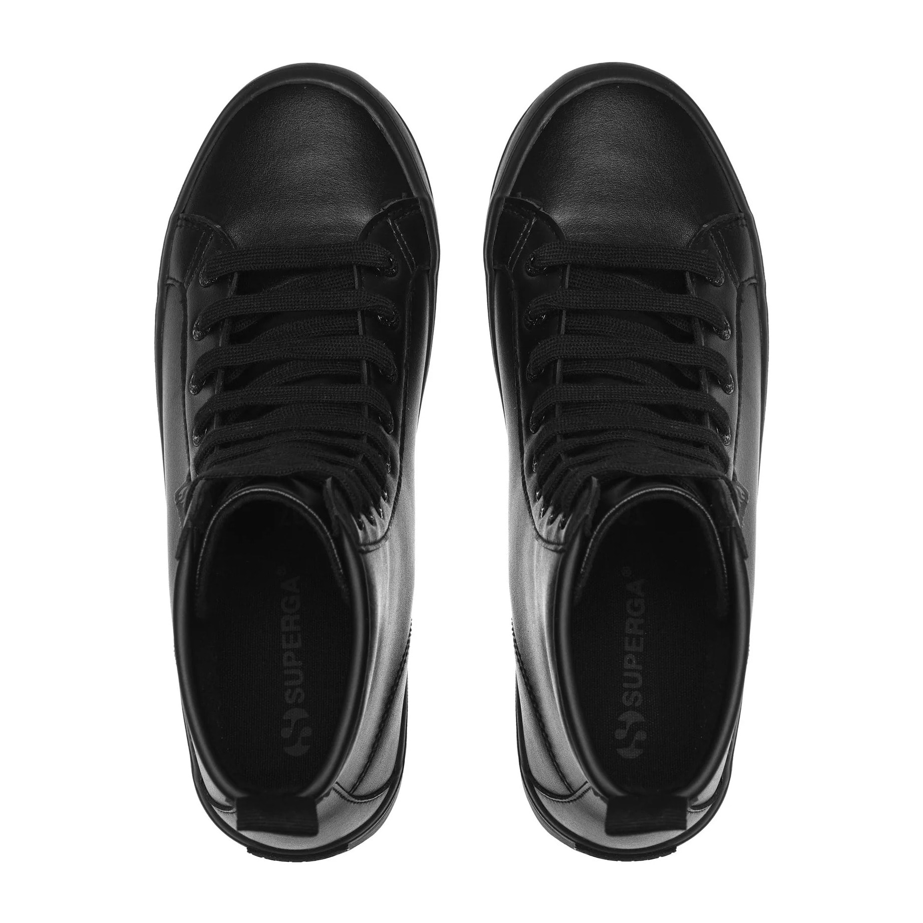 Superga - Botines Mujer Negro - 2643 ALPINA VEGAN MATERIAL