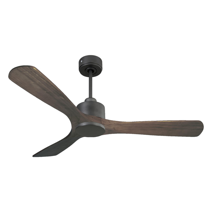Ventilateur de plafond Réversible  Thermostat Wifi Moteur à courant continu Toits en pente Télécommande Hypersilence Mémoire