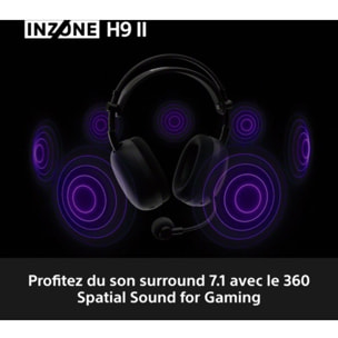 Casque gamer SONY INZONE H9 II Noir