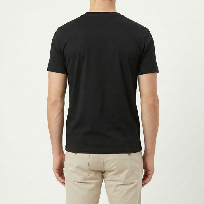 T-shirt jersey bio washed con logo