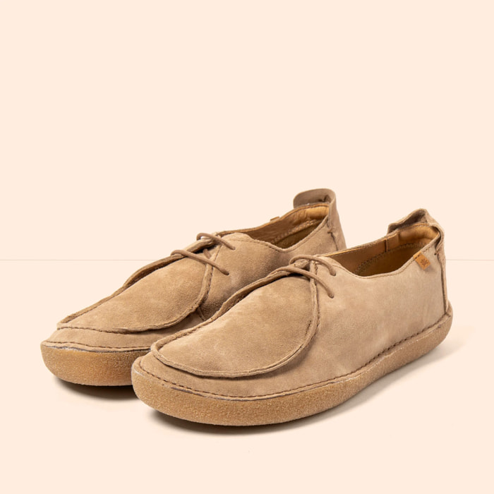 Zapatos N6065 SILK SUEDE SAHARA/ TAMI color Sahara