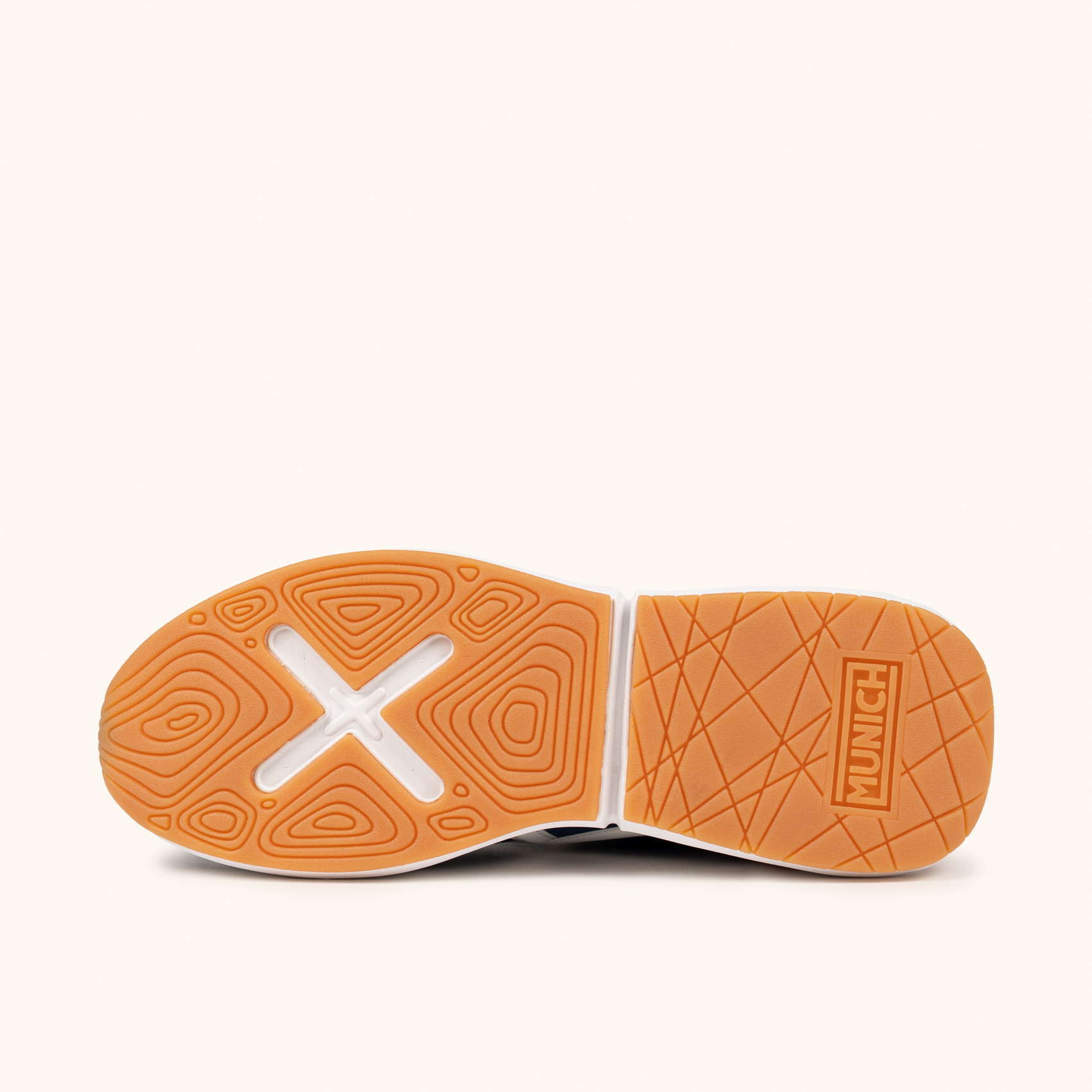 Sneakers Deportivas Azul Marino y Naranja | MUNICH VERSUS 116