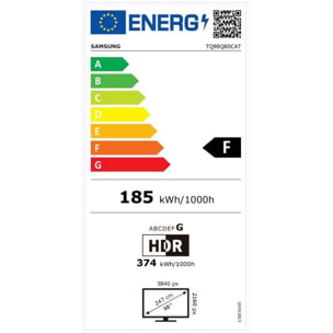 TV QLED SAMSUNG TQ98Q80C