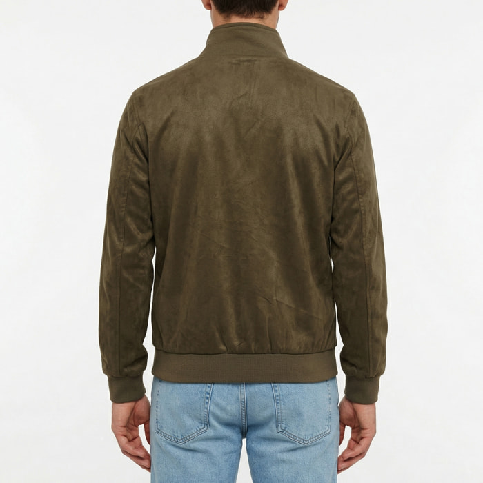 Giubbino polo ecosuede