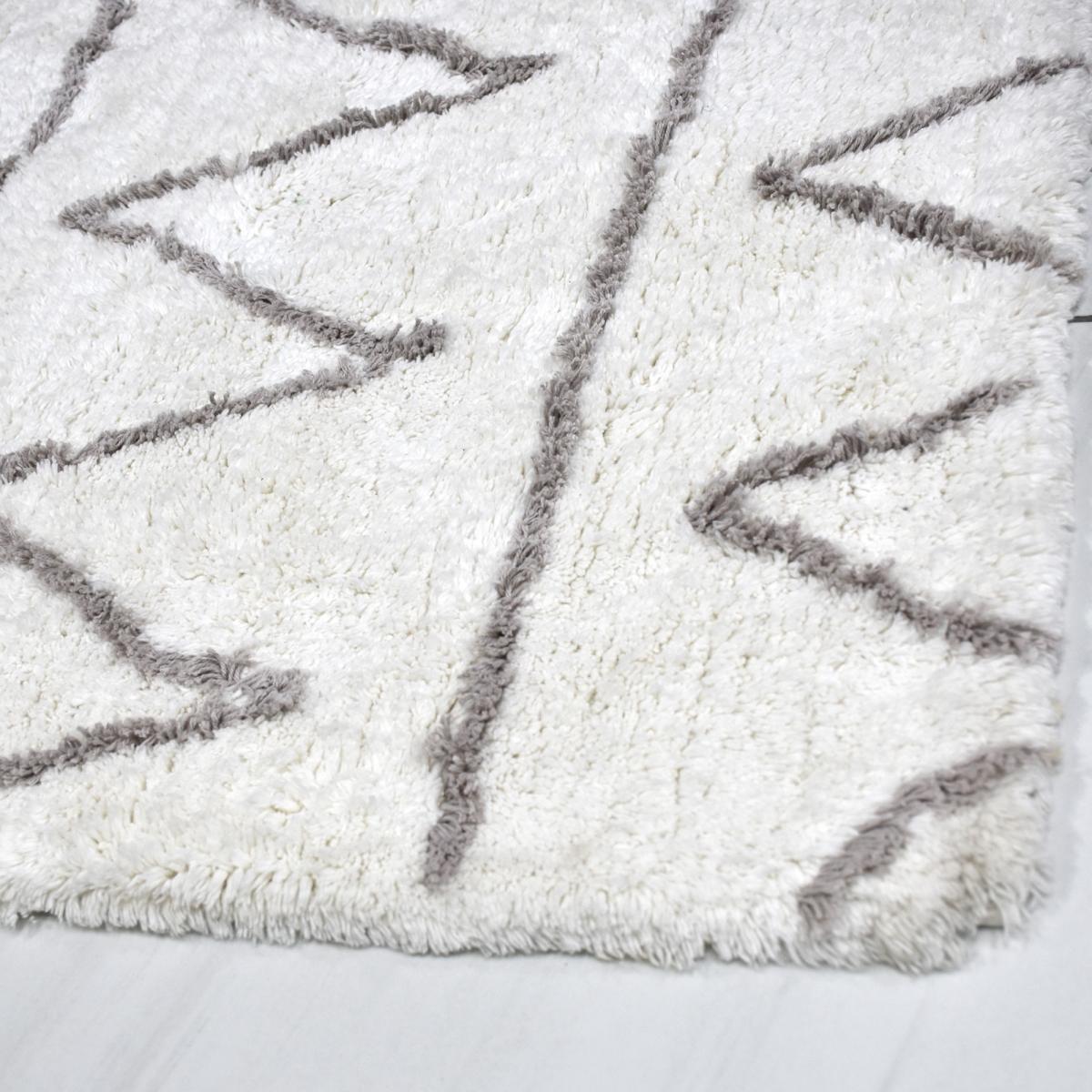 Authentique Tapis berbère fait à la main en coton BIO HISU